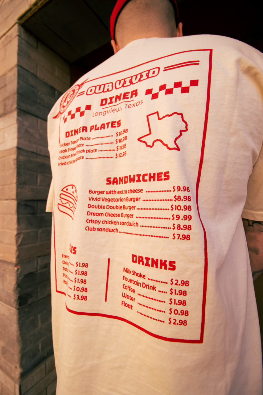 Our Vivid Menu Graphic Tee