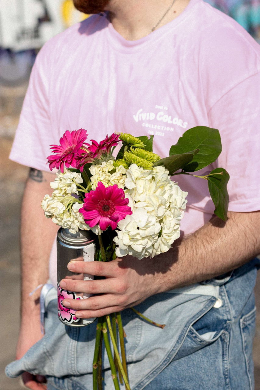 Color Blossom Graphic Tee