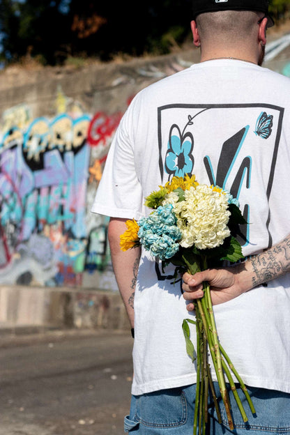 Our Blue Petals Graphic Tee