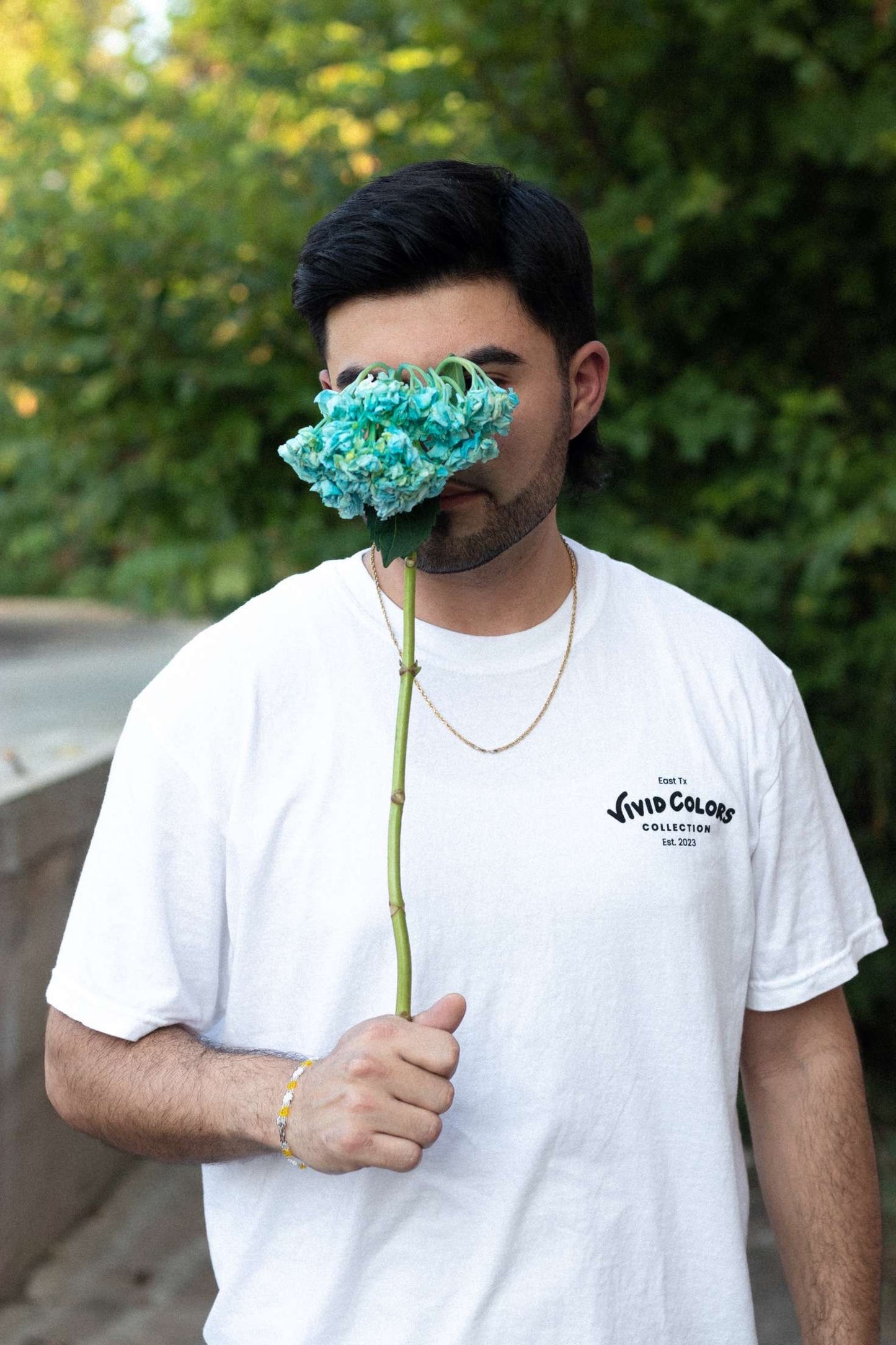 Our Blue Petals Graphic Tee