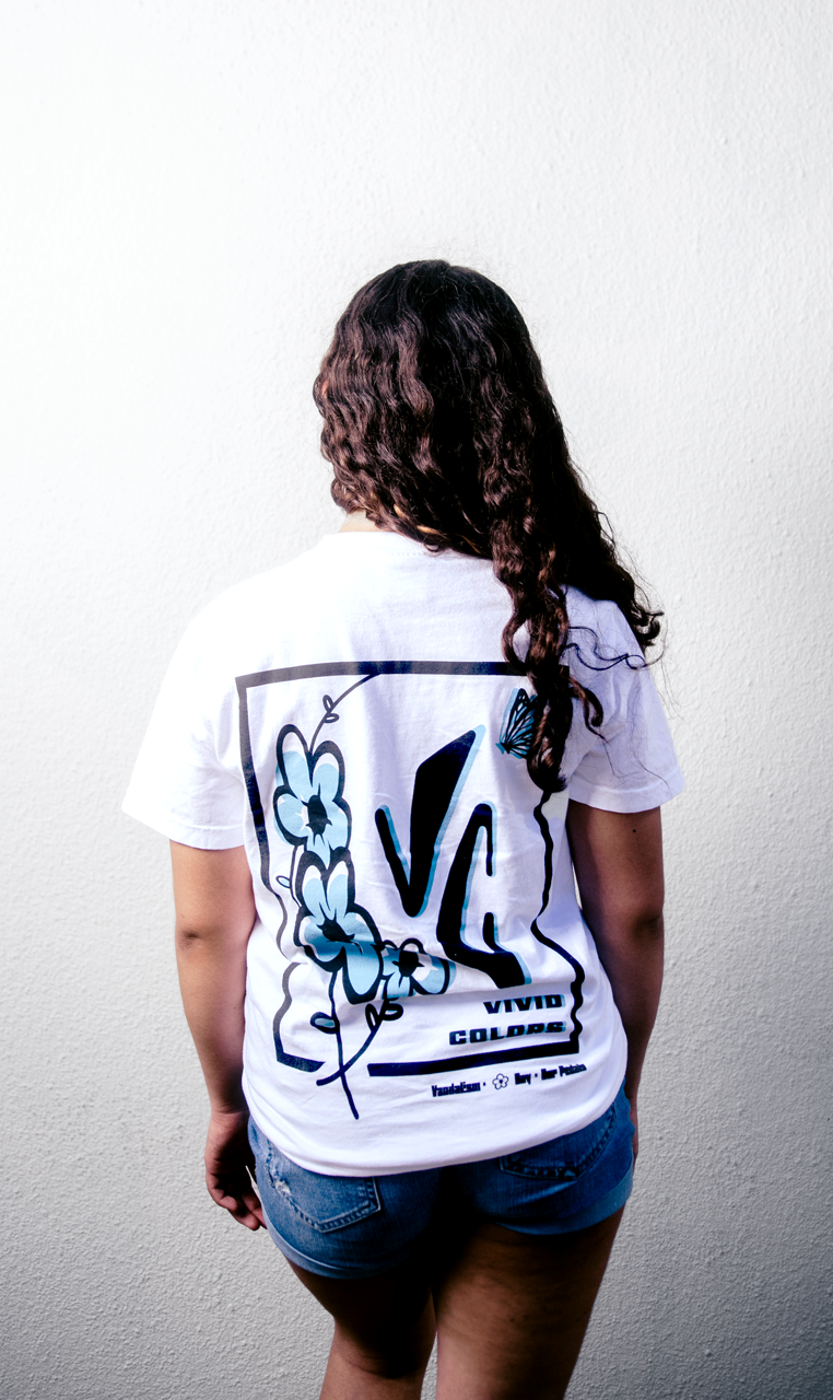 Our Blue Petals Graphic Tee