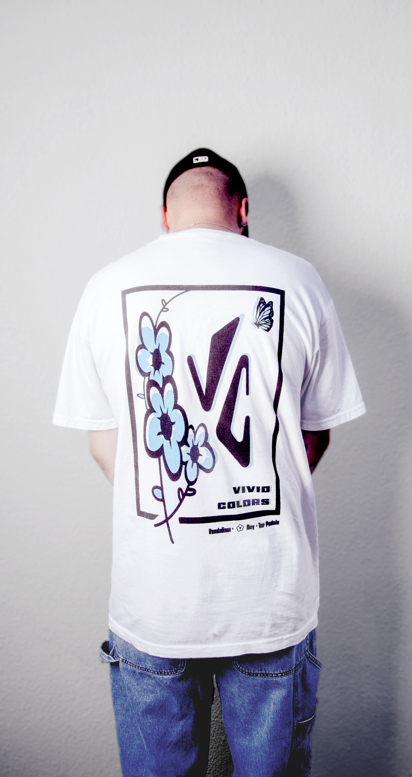 Our Blue Petals Graphic Tee